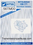 56TM00 ATSG Transmission repair manual KM170-171-172