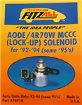 AODE, 4R70W MCCC Lock-up soleniod (1992-1994  & some 1995's).