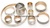 C4 C5 Transmission bushing kit 1970-86