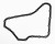 4T60E 4T65E transmission rubber pan gasket 1991-on