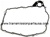4T65E Transmission bonded rubber side cover gasket