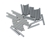 3488002 GM 4L80E '99-UP NEEDLE ROLLER, 72/SET