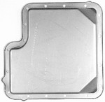 C6 Heavy gauge transmission oil pan