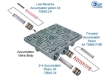 73840-LR CD4E lo-reverse accumulator piston kit.