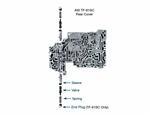 3974118K AW TF-80/81 FWD 6SP VALVE KIT, SOLENOID MOD LINE