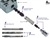 76948-17K 4R70W Oversize Reverse Boost Valve & Sleeve 1996-ON.