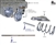 77754-02K 700R4, 4L60E Oversized accumulator pin & reamer kit.
