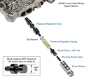 9774106K TOYOTA A340E/F/H, LATE VALVE KIT,O/S PRESS REGULATOR