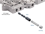 12474012K FORD 6F50/6F55, GM 6T70/6T75 VALVE KIT, O/S PRESSURE REG