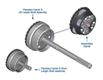 28180G06SP POWERGLIDE, ULTRA HI STR SHFT PLANET ASY,180,SHORT SHFT,24T
