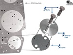 76507F-01K 4R70W 4R75E Valve Body Retainer Plate 2001 & NEWER