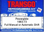 Powerglide transmission performance reprogramming kit™