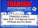 4L80E-3 Performance reprogramming kit manual shift 1991-02.
