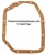 56140 KM170-171-175 Transmission Pan Gasket 1979-ON. 12 Bolt Holes.