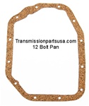 56140 KM170-171-175 Transmission Pan Gasket 1979-ON. 12 Bolt Holes.