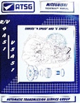 R4A51 V4A51 Mitsubishi Transmission repair manual