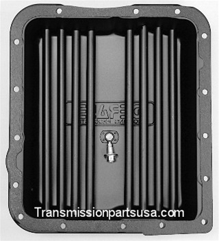 700R4 4L60E transmission pan Derale 14204 cooling pan
