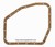 Toyota A245, A246, A247 transmission pan gasket 1992-2002